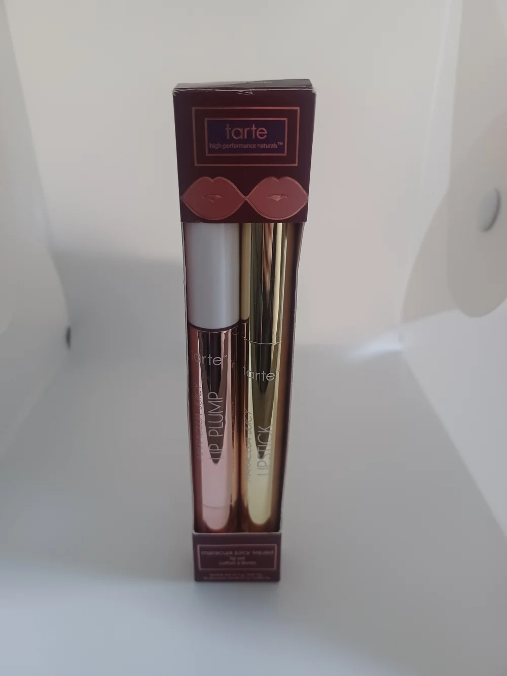 Tarte Maracuja Juicy Squad Lip Set - Lipstick & Lip Plump - NEVER USED